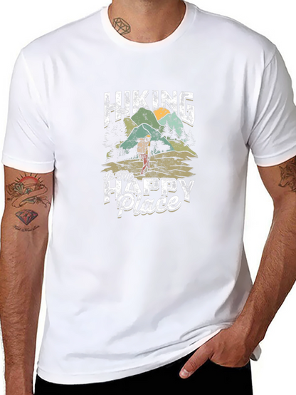 Hiking Is My Happy Place Graphic Tee