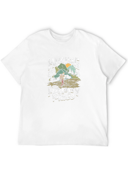 Hiking Is My Happy Place Graphic Tee