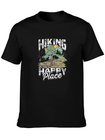 Hiking Is My Happy Place Graphic Tee