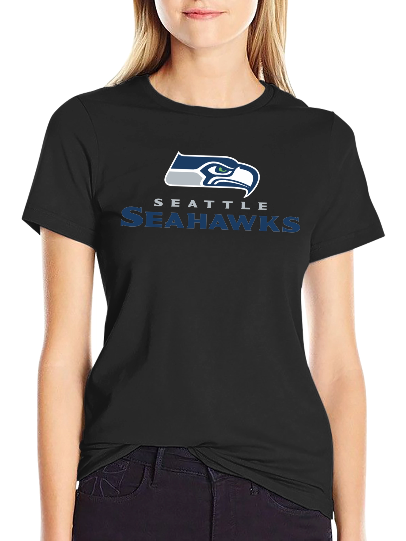 Seattle Seahawks Black T-Shirt