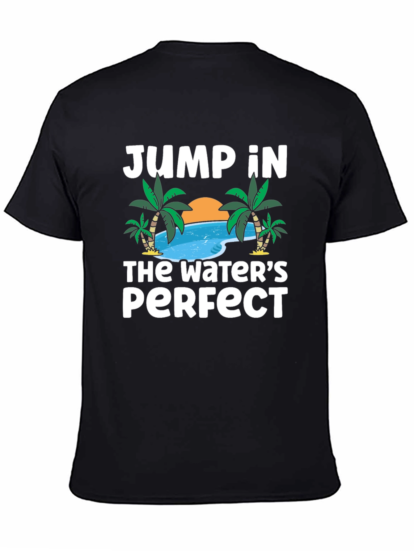 Jump In The Waters Perfect T-Shirt - Summer Fun