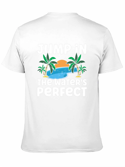 Jump In The Waters Perfect T-Shirt - Summer Fun