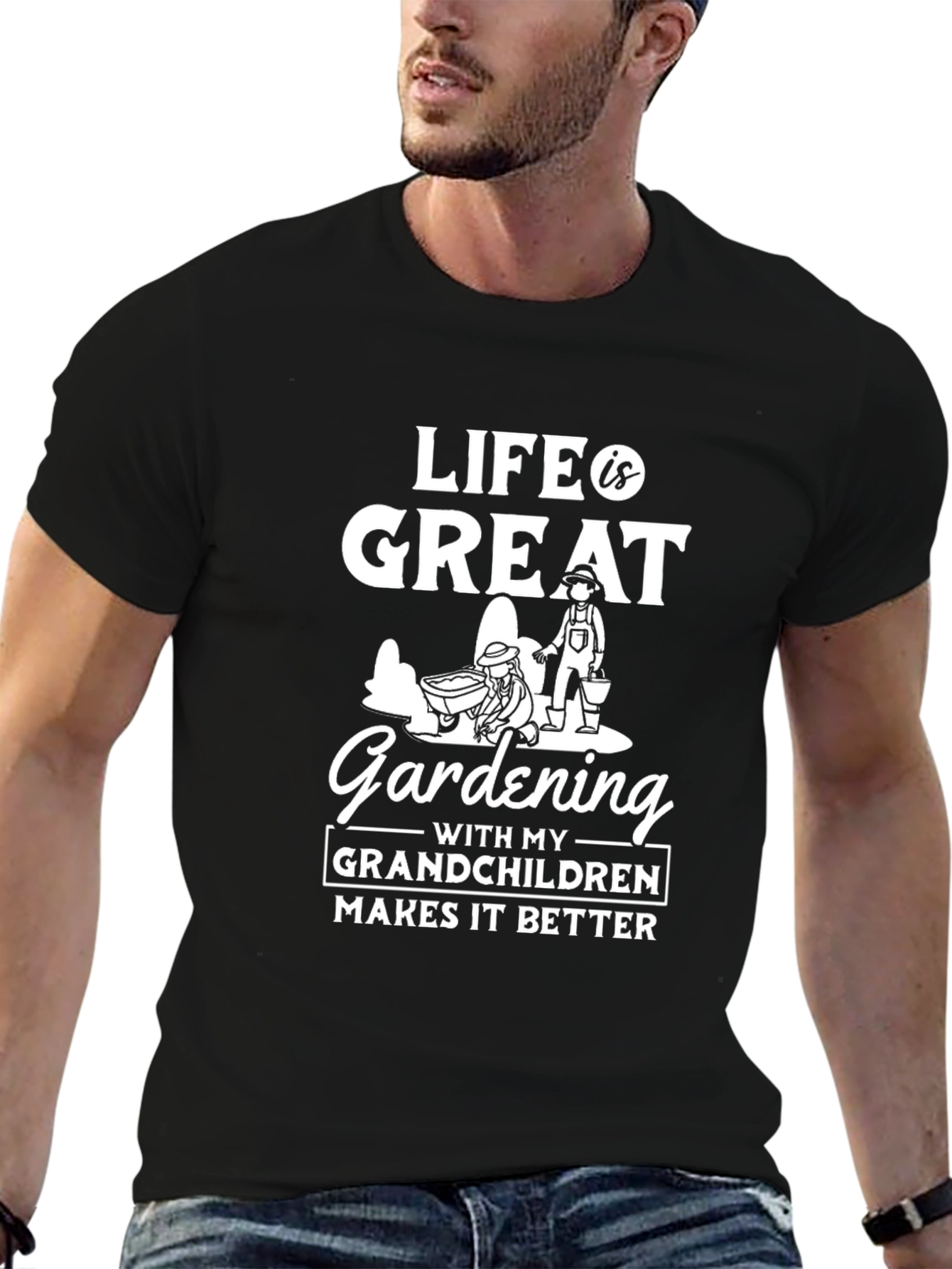 Gardening Grandchildren T-Shirt