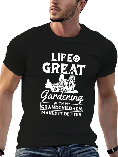 Gardening Grandchildren T-Shirt