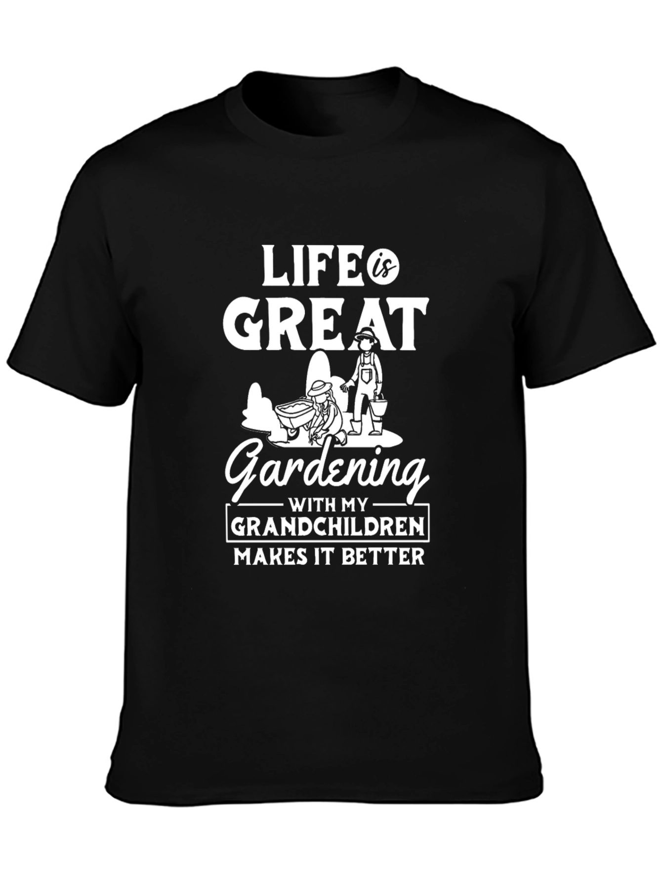 Gardening Grandchildren T-Shirt