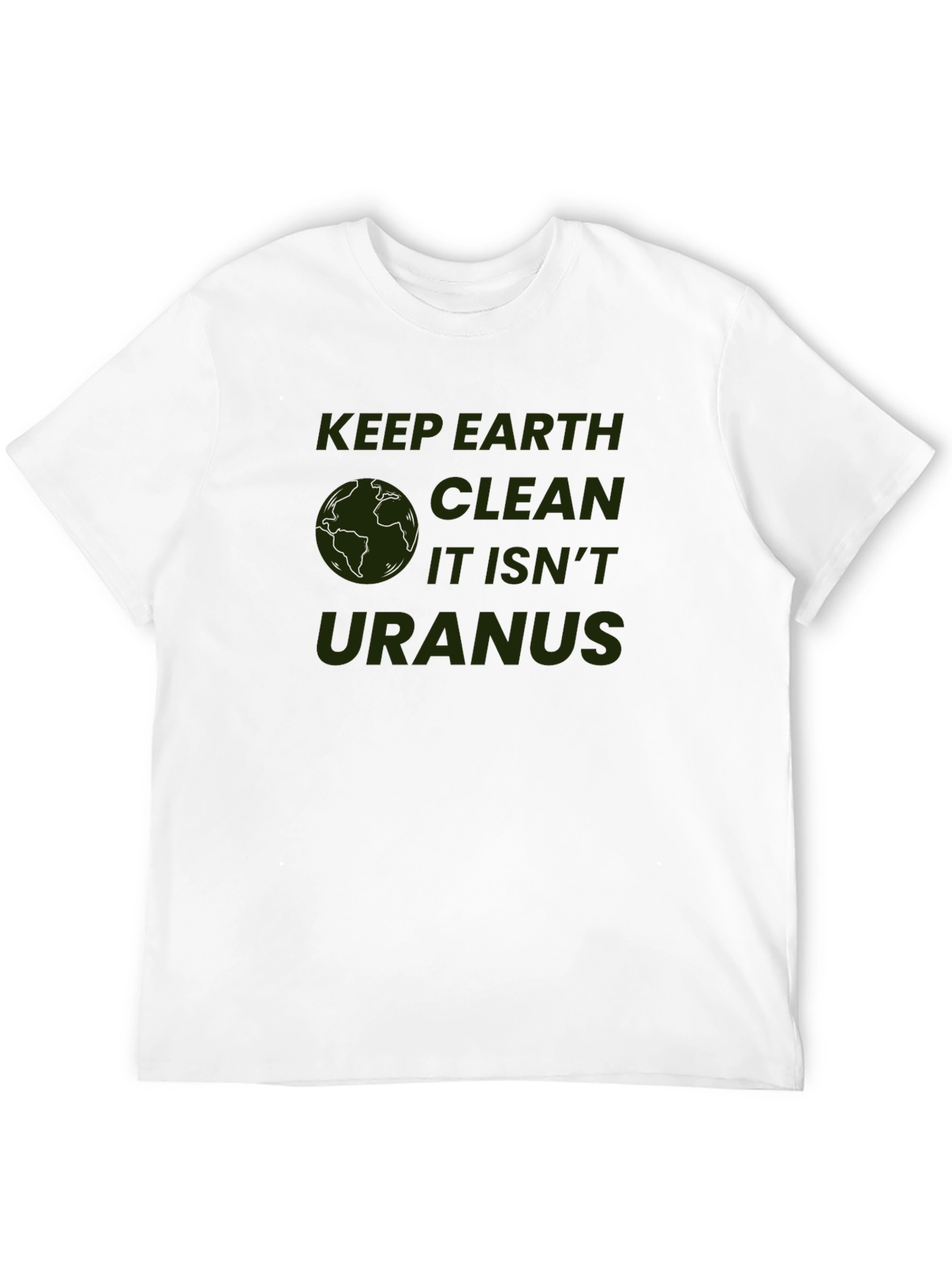 Keep Earth Clean T-Shirt - Environmental Awareness Tee