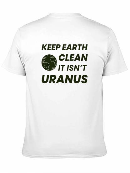 Keep Earth Clean T-Shirt - Environmental Awareness Tee