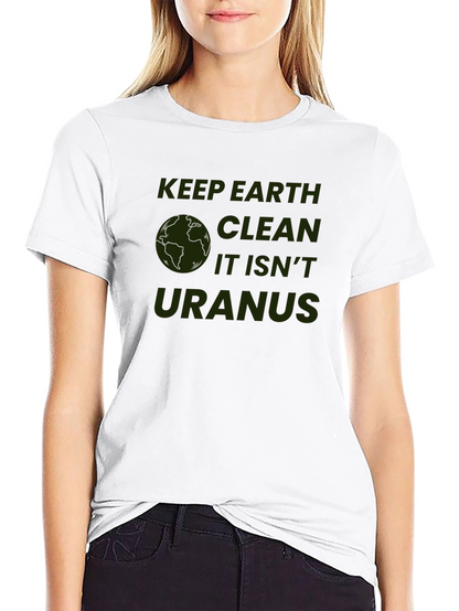 Keep Earth Clean T-Shirt - Environmental Awareness Tee