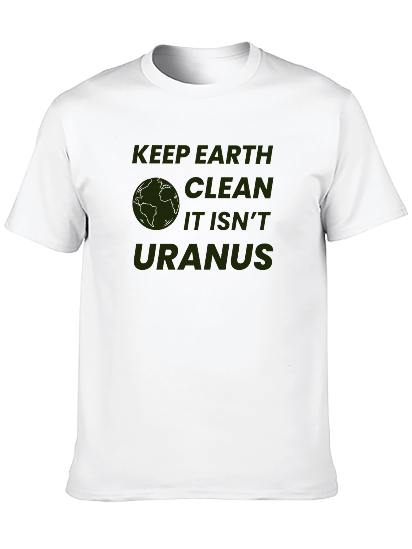 Keep Earth Clean T-Shirt - Environmental Awareness Tee