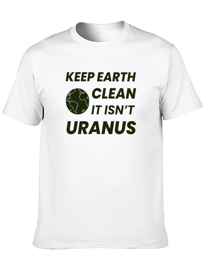 Keep Earth Clean T-Shirt - Environmental Awareness Tee