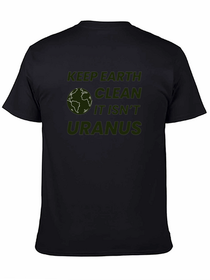 Keep Earth Clean T-Shirt - Environmental Awareness Tee