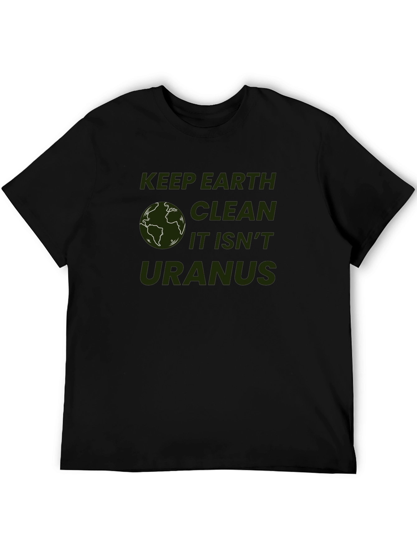 Keep Earth Clean T-Shirt - Environmental Awareness Tee