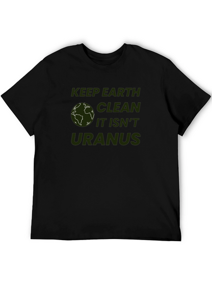 Keep Earth Clean T-Shirt - Environmental Awareness Tee