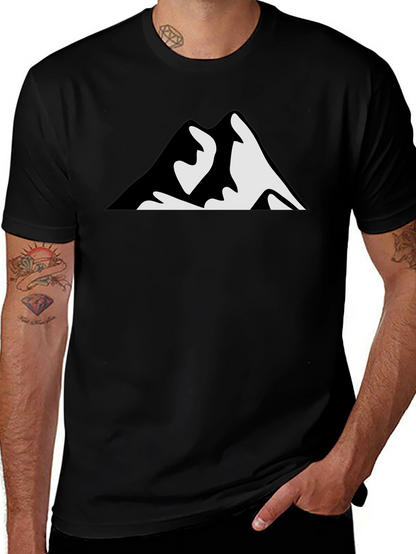 Black Mountain Graphic Tee - Adventure Awaits!