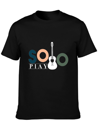 Solo Play Guitar Graphic Tee