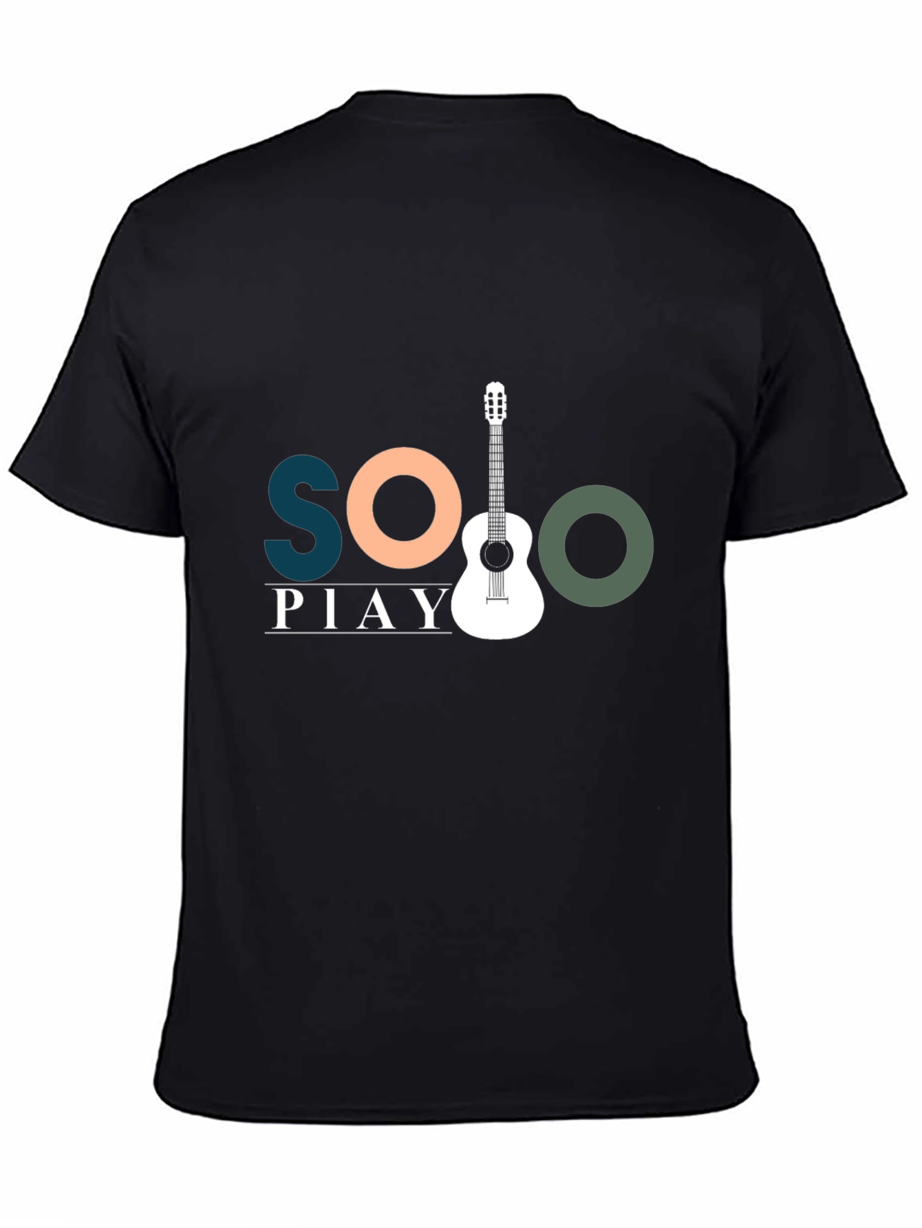 Solo Play Guitar Graphic Tee