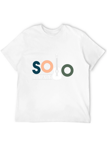 Solo Play Guitar Graphic Tee