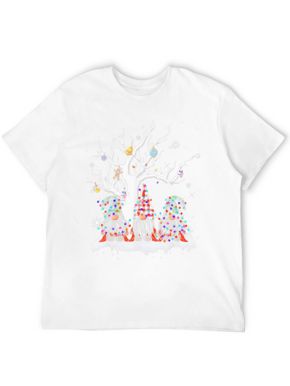 Festive Gnome Christmas Tree T-Shirt