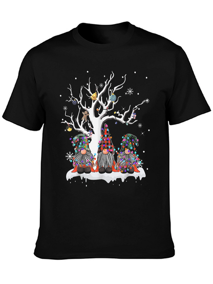 Festive Gnome Christmas Tree T-Shirt