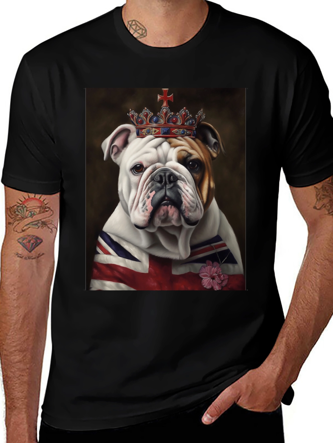 British Bulldog King T-Shirt