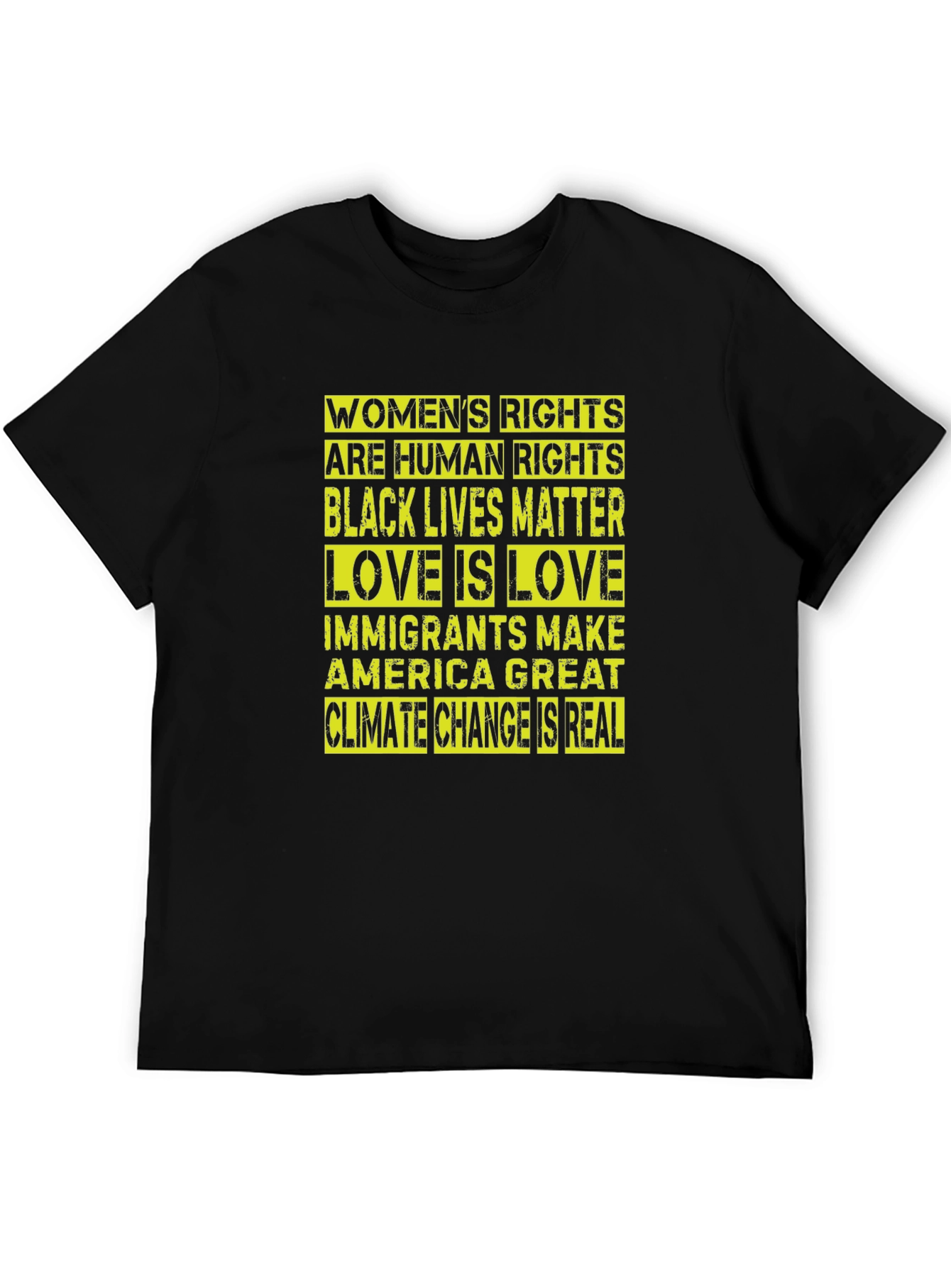 Equality & Awareness T-Shirt - Womens Rights BLM Climate