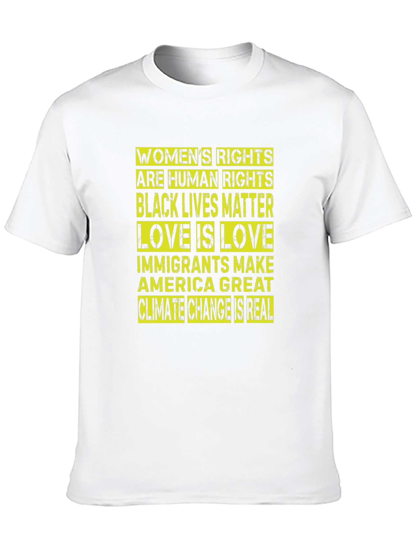 Equality & Awareness T-Shirt - Womens Rights BLM Climate