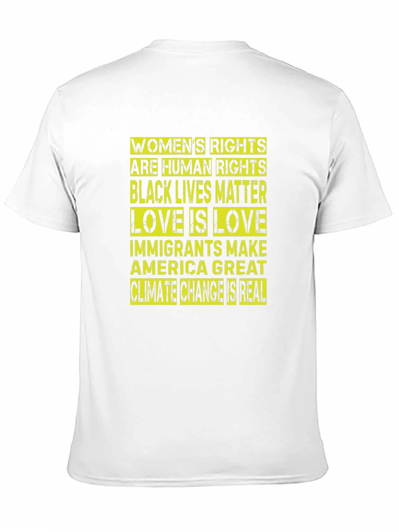 Equality & Awareness T-Shirt - Womens Rights BLM Climate