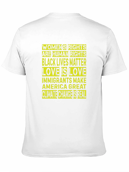 Equality & Awareness T-Shirt - Womens Rights BLM Climate