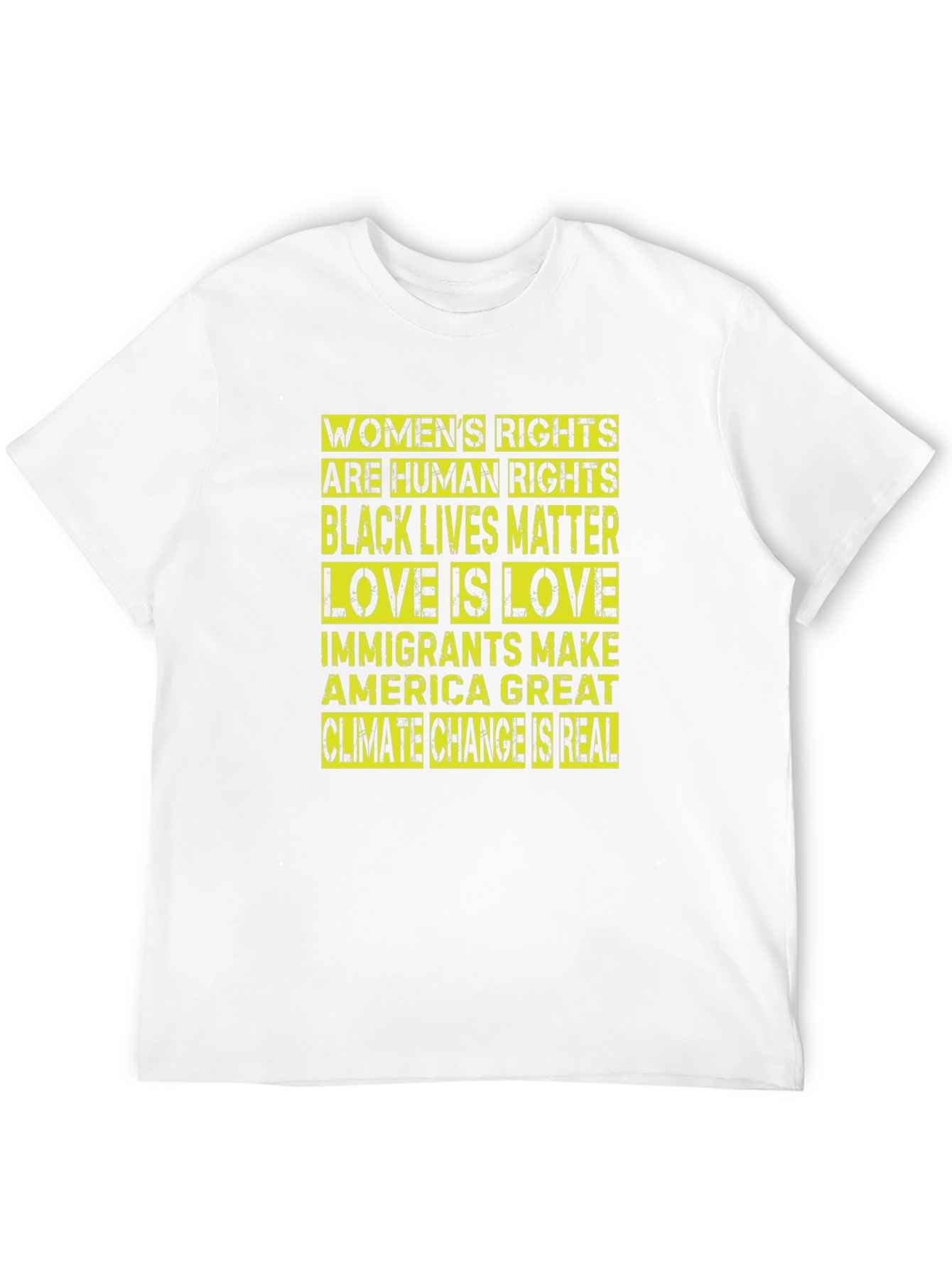 Equality & Awareness T-Shirt - Womens Rights BLM Climate