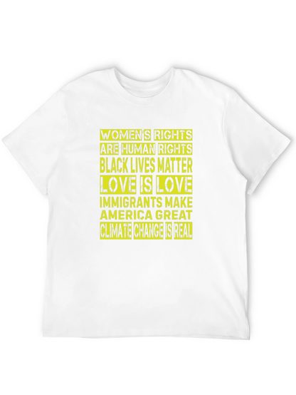 Equality & Awareness T-Shirt - Womens Rights BLM Climate