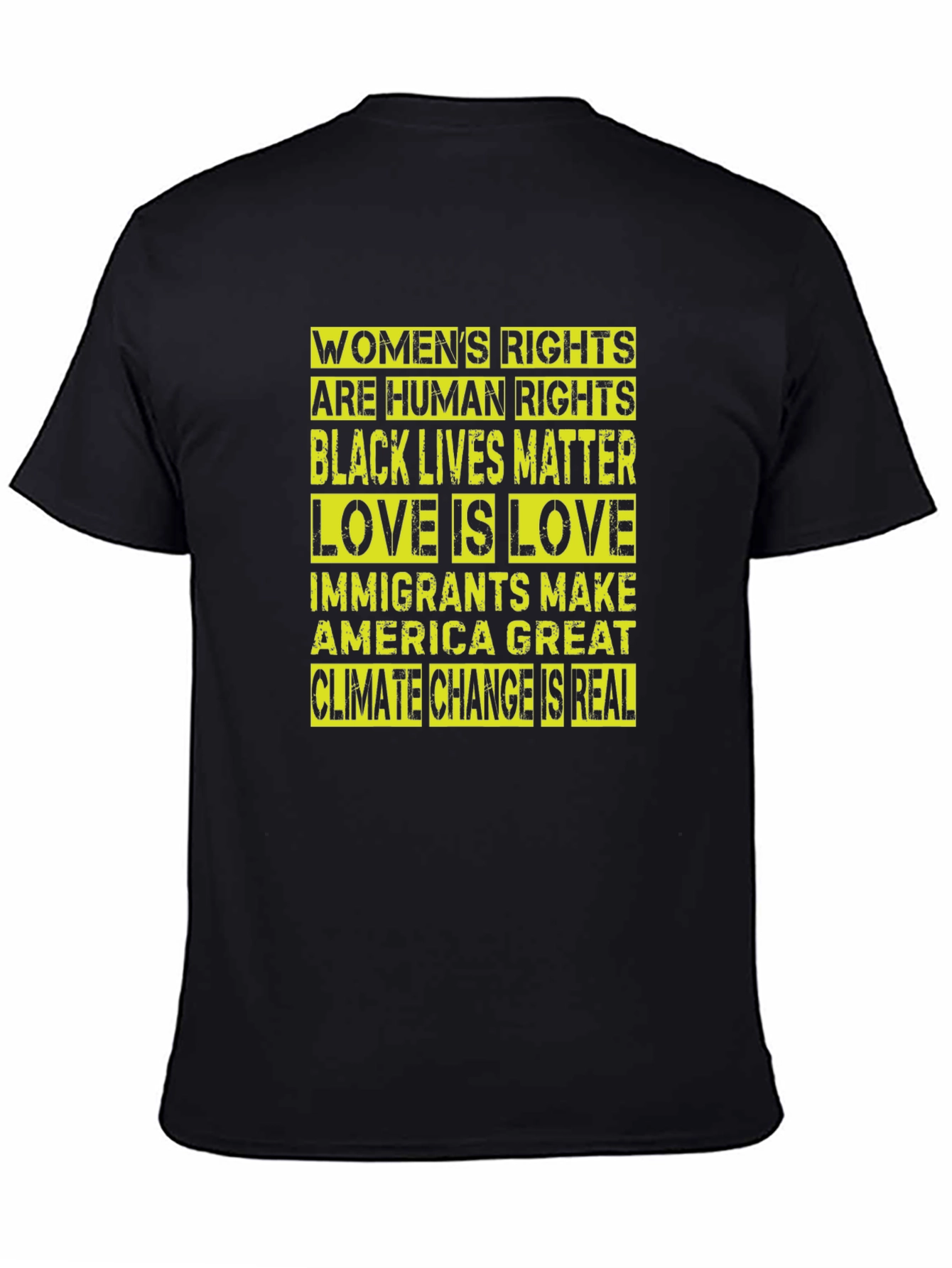 Equality & Awareness T-Shirt - Womens Rights BLM Climate