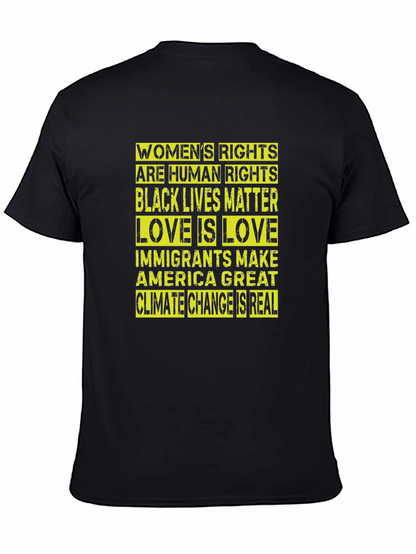 Equality & Awareness T-Shirt - Womens Rights BLM Climate
