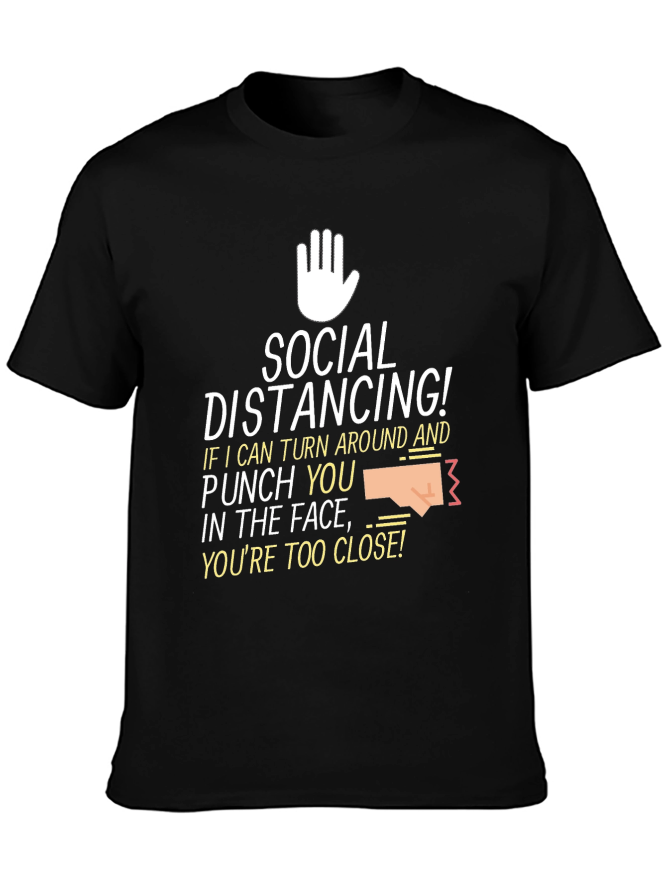 Social Distancing Punchline T-Shirt
