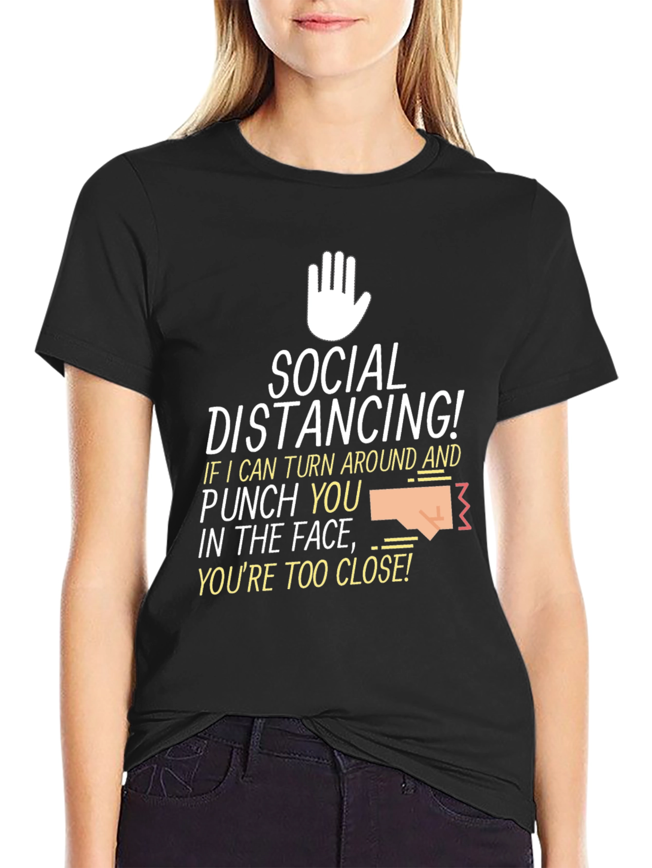 Social Distancing Punchline T-Shirt