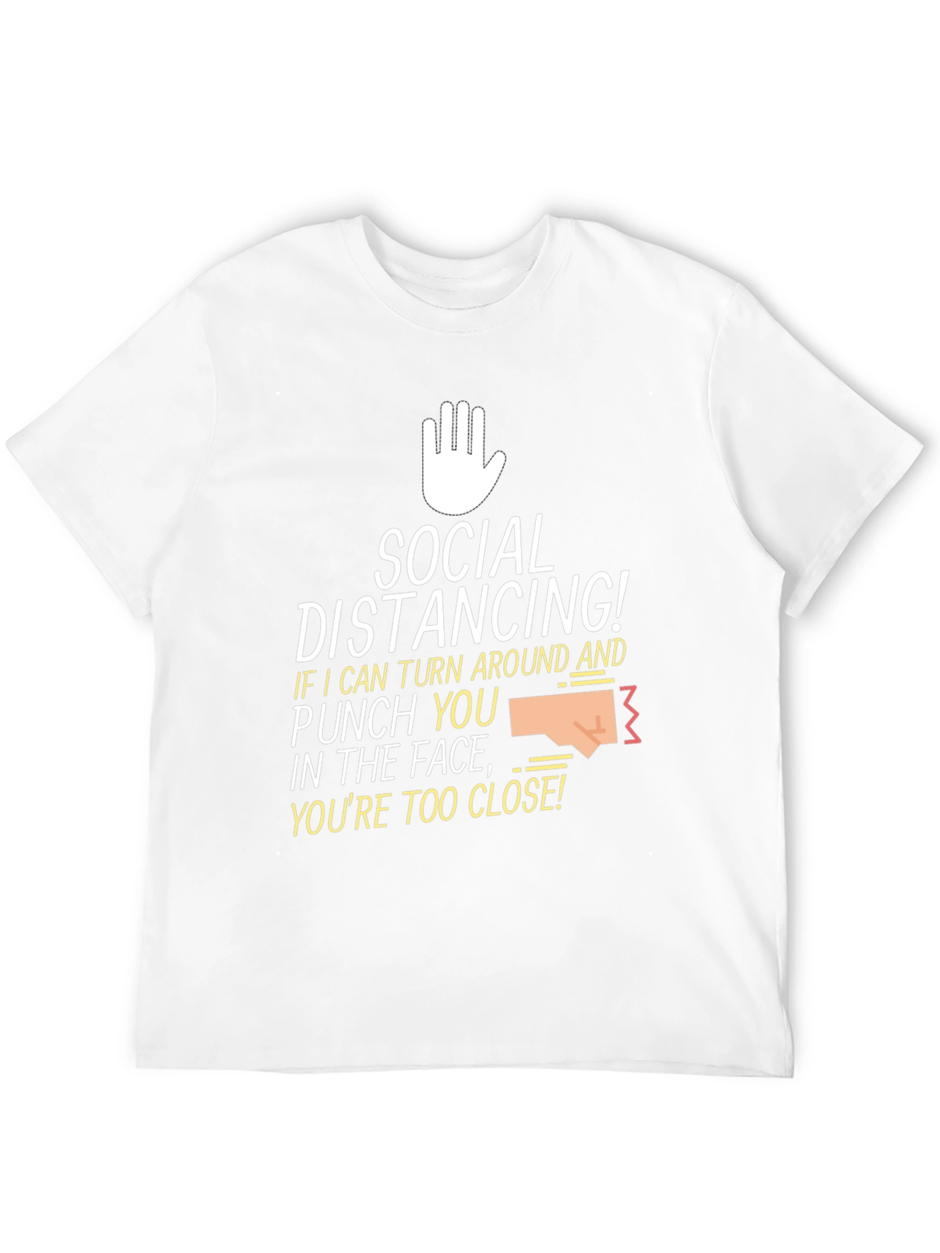 Social Distancing Punchline T-Shirt
