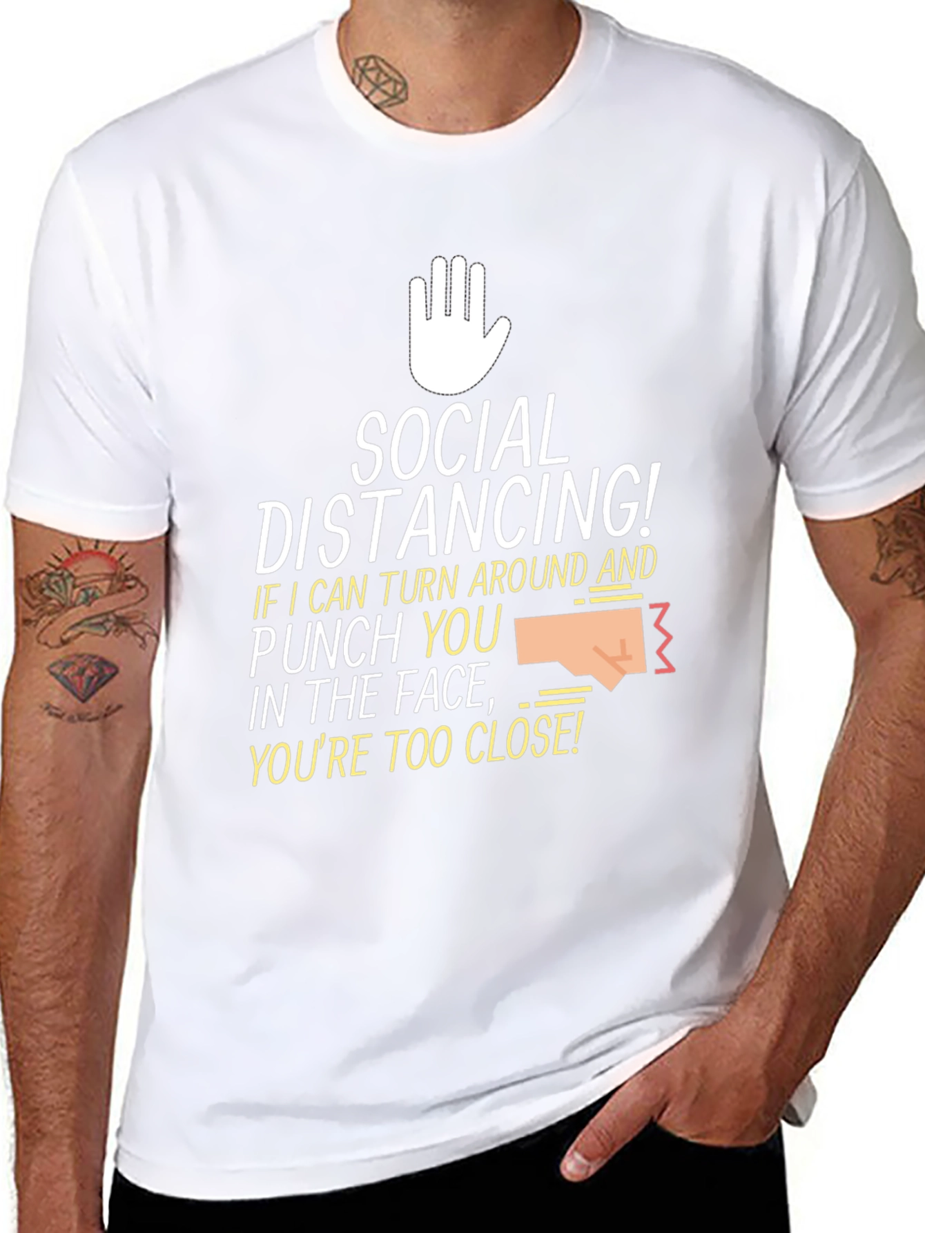 Social Distancing Punchline T-Shirt