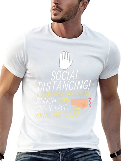 Social Distancing Punchline T-Shirt