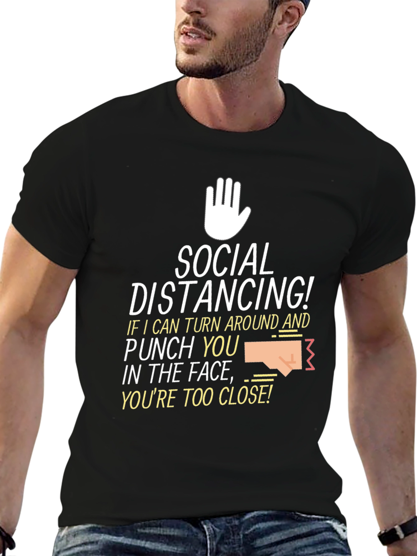 Social Distancing Punchline T-Shirt
