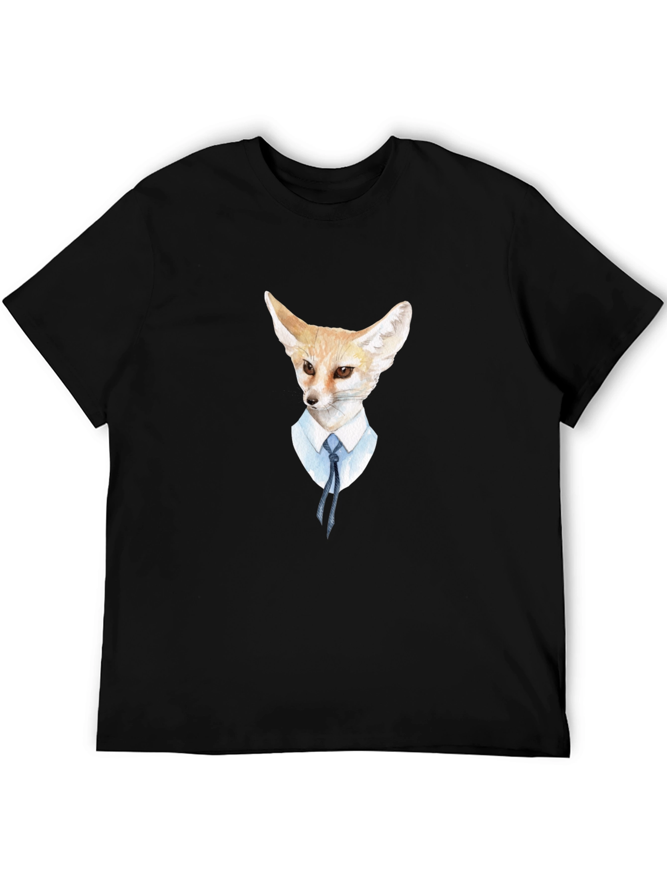 Fox in Suit Graphic Tee - Business Casual T-Shirt