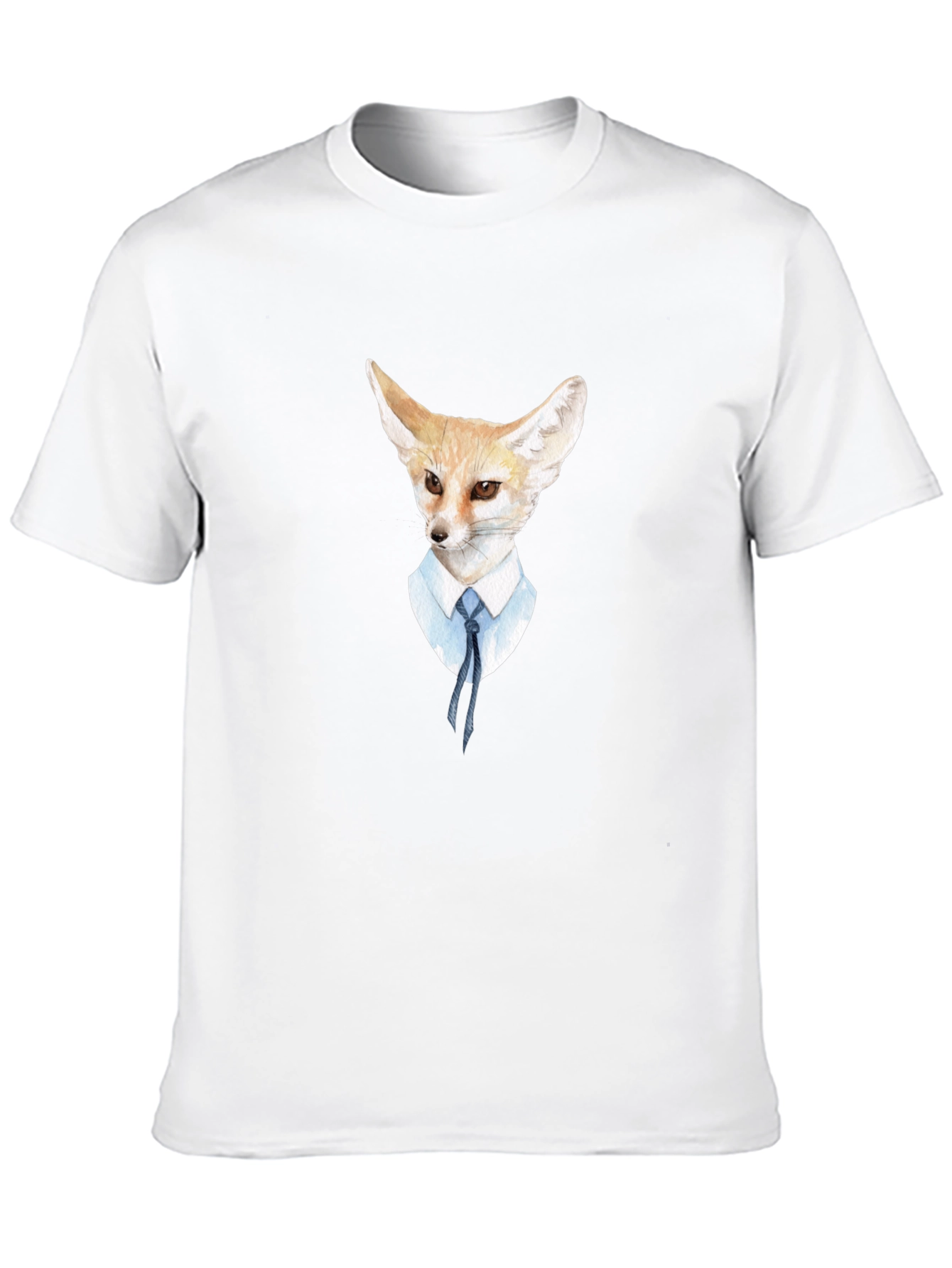 Fox in Suit Graphic Tee - Business Casual T-Shirt