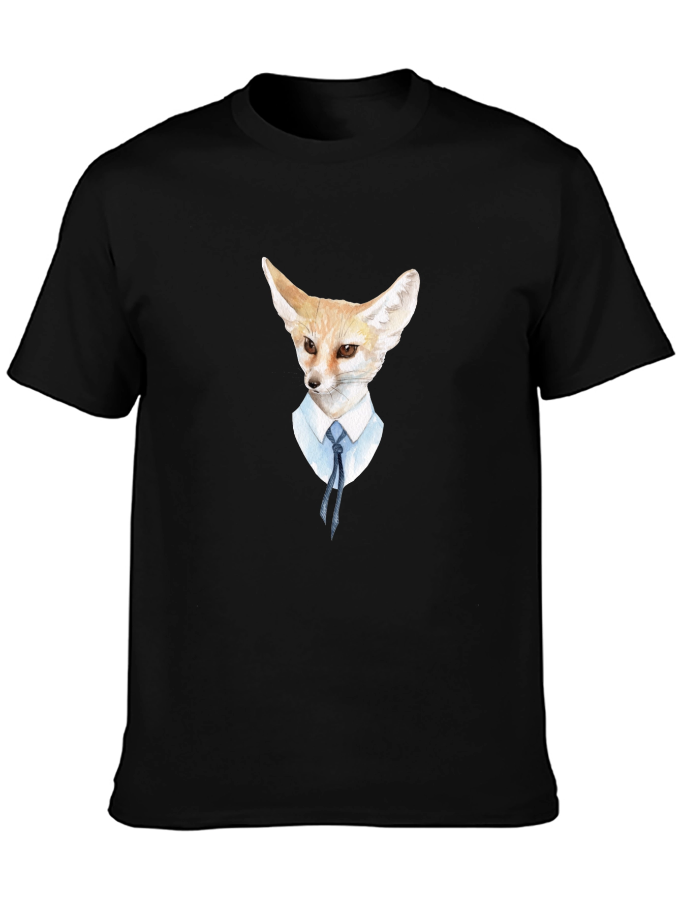 Fox in Suit Graphic Tee - Business Casual T-Shirt