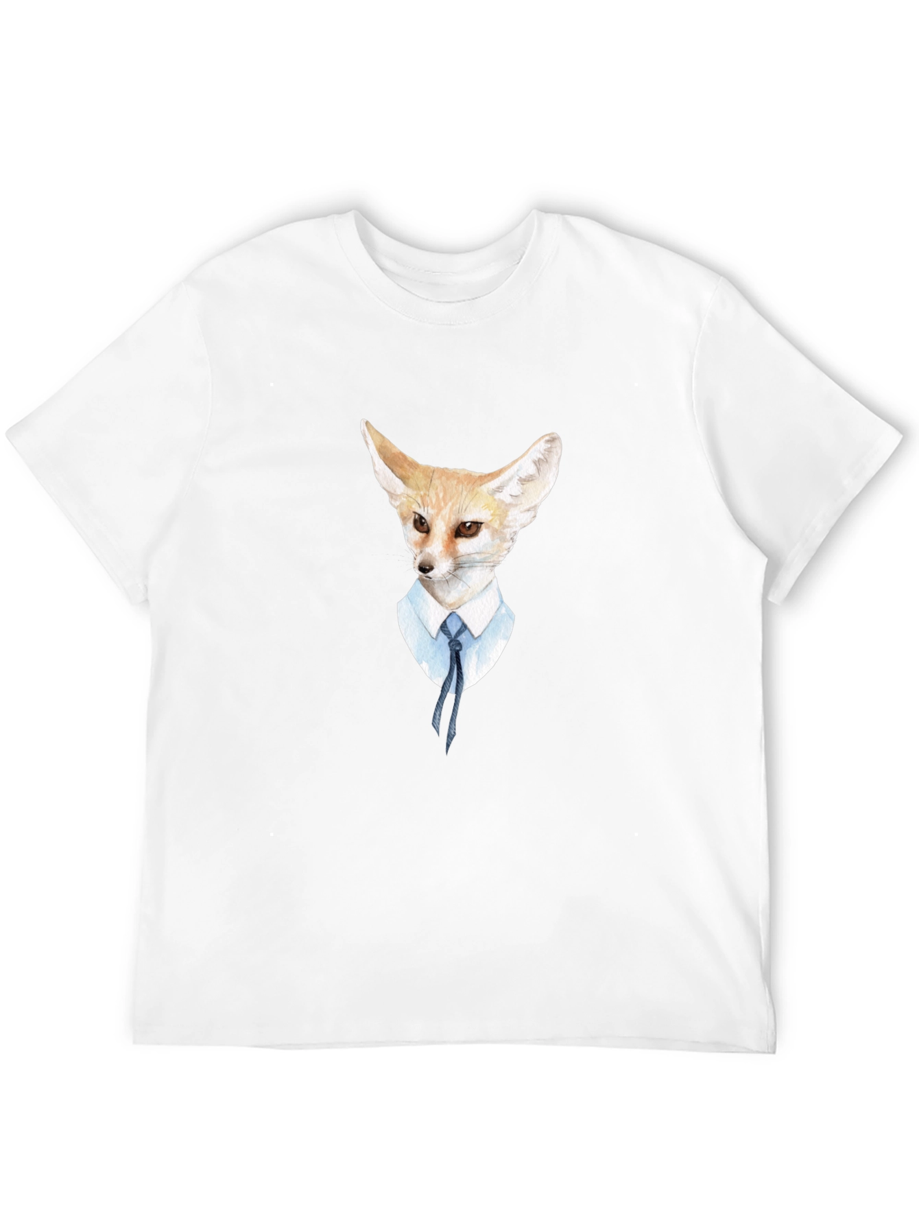Fox in Suit Graphic Tee - Business Casual T-Shirt
