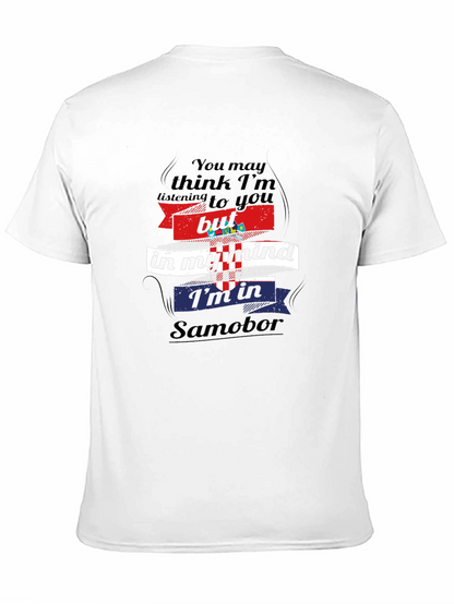 Samobor Croatia T-Shirt - Novelty Travel Tee