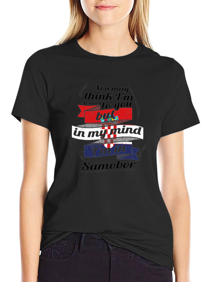 Samobor Croatia T-Shirt - Novelty Travel Tee
