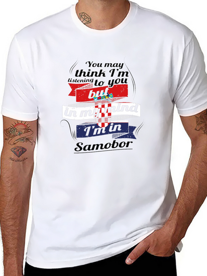 Samobor Croatia T-Shirt - Novelty Travel Tee