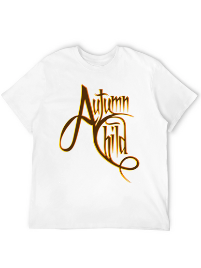 Autumn Child Graphic Tee - Black