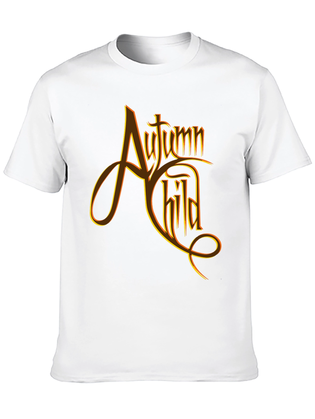 Autumn Child Graphic Tee - Black