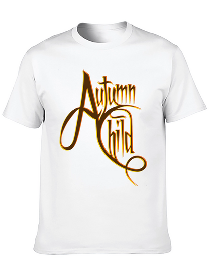 Autumn Child Graphic Tee - Black