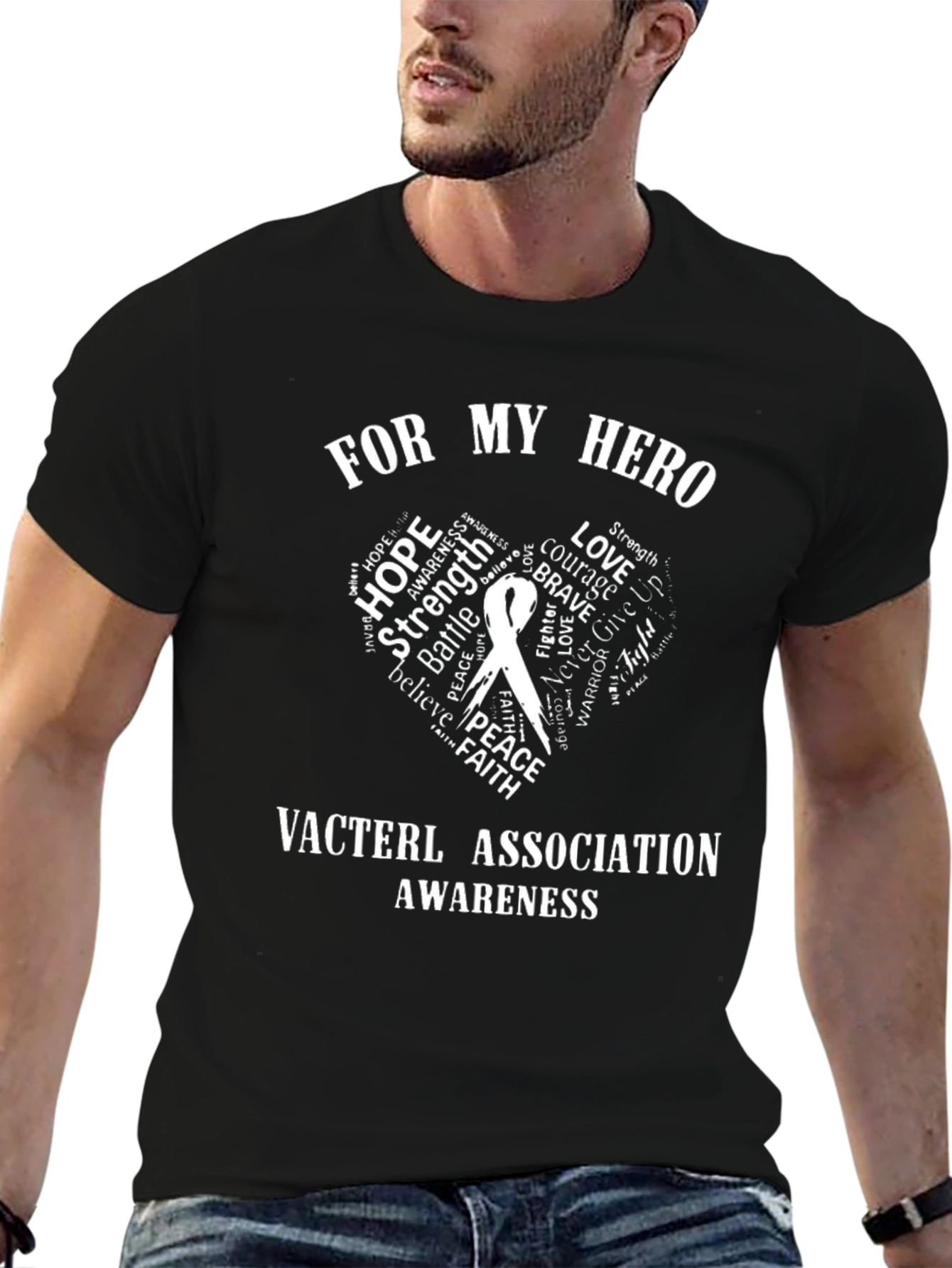 VACTERL Awareness Hero Ribbon T-Shirt