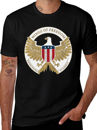 Wings of Freedom USA Eagle T-Shirt